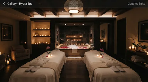 Serene spa environment at Pallavi Spa Nallagandla